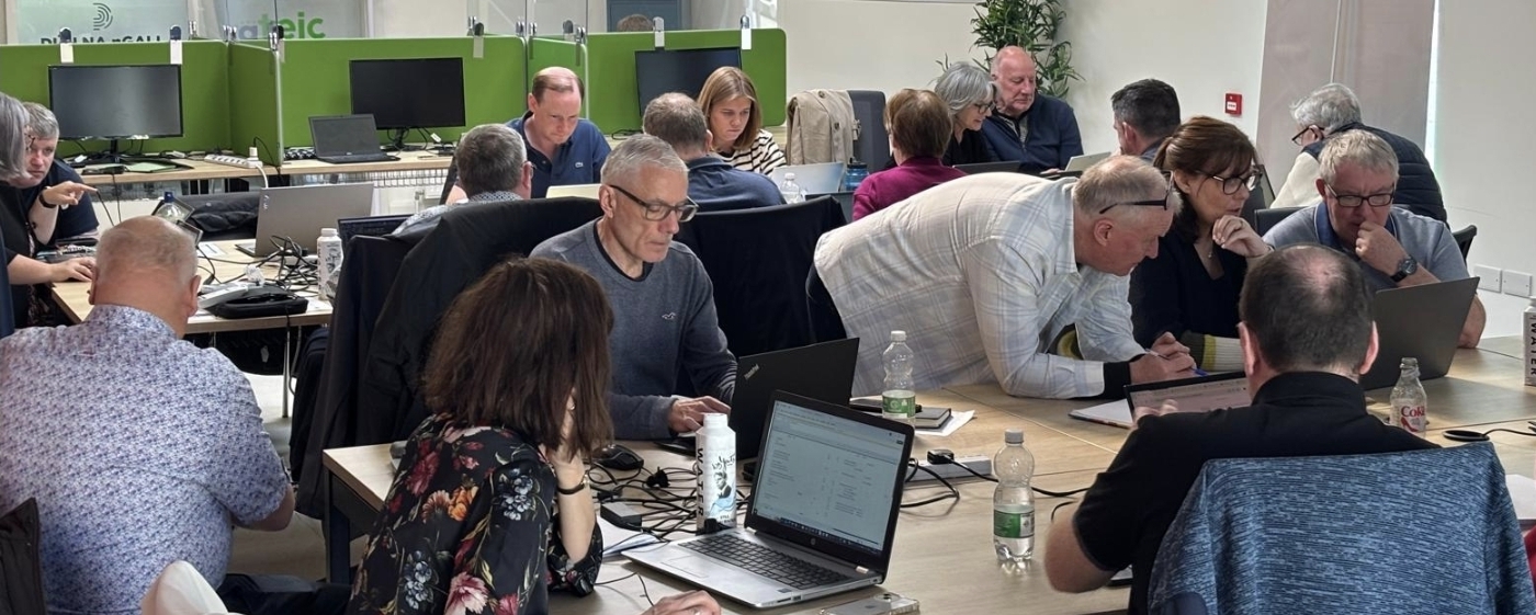 TICN delegates at work, Donegal